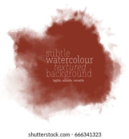 Dark Brown Watercolor Background