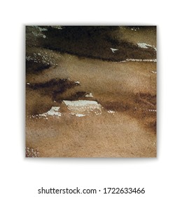 dark brown watercolor background modern art grunge paint