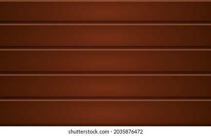 dark brown wood board wallpaper background design template vector illustration	