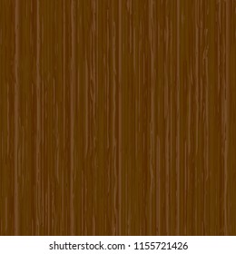 Dark brown wood texture background. Vector illustration.