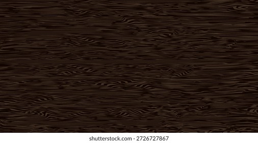 Fundo de textura de madeira marrom escuro com grão natural. Superfície de madeira de mogno vetor sem costura para pisos de carpintaria de design de interiores de luxo e conceitos modernos da indústria de móveis.