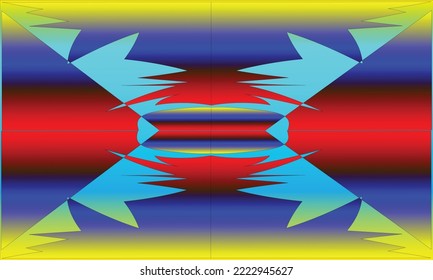 dark brown, yellow red, and blue combination background