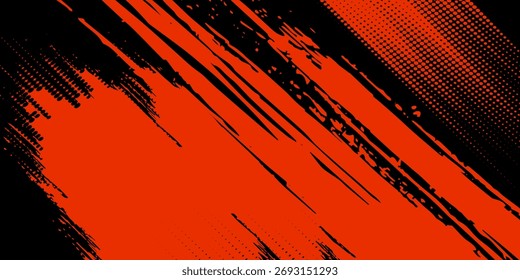 Dunkler Pinselhintergrund für Banner, Tapete, Verkaufsbanner und Poster modern
