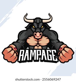 Dark Bull Strong Rampage Mascot