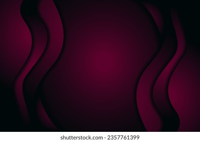 dark burgundy abstract background with waves