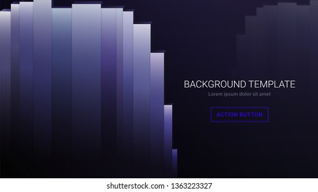 Dark business background template for web