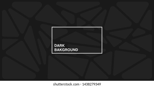 Dark business background, vector illustration design. 4k resolution.