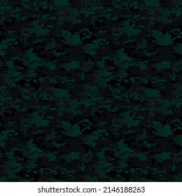 Dunkles Camo-Flag nahtlos großes Muster, mehrere Farboptionen 