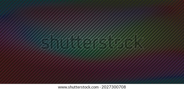 Dark carbon fiber background pattern design\
with color reflections. Subtle gray lines of resistant and light\
fabric. Bulletproof.