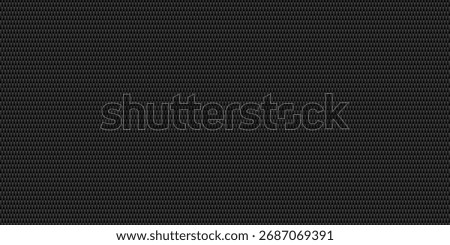 Dark Carbon Fiber Texture Background Vector.