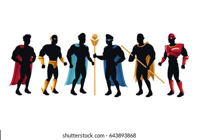 dark character superhero gropu team powerful
