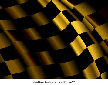 Dark checkered backdrop