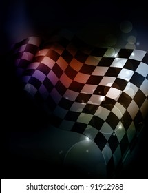 Dark Checkered Background, 10eps