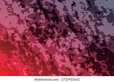 Cereja escura e fundo artístico violeta. Textura abstrata intensa com paleta de cores temperadas.