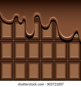 Dark Chocolate Stock Vector (Royalty Free) 303721007 | Shutterstock