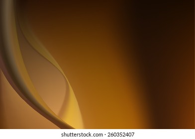 Dark chocolate brown background with soft delicate folds