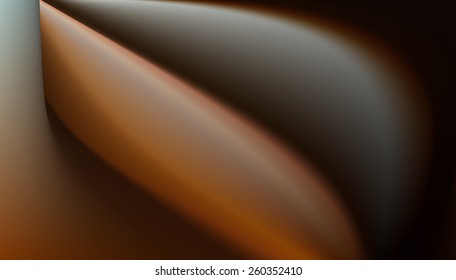 Dark chocolate brown background with soft delicate folds