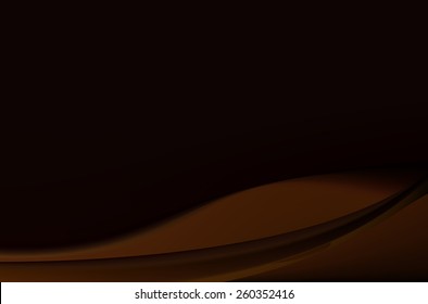 Dark chocolate brown background with soft delicate folds