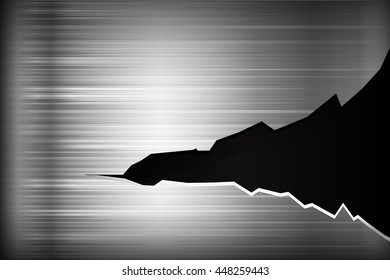 Dark chrome black and grey background texture vector illustration eps10
