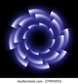 Dark circle dark blue Light Abstract Technology background for computer graphic website internet business.. text box. Brochure. card.