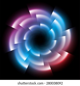 Dark circle blue purple red Light Abstract Technology background for computer graphic website internet business.. text box. Brochure. card.