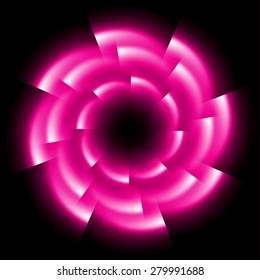 Dark circle pink Light Abstract Technology background for computer graphic website internet business.. text box. Brochure. card.