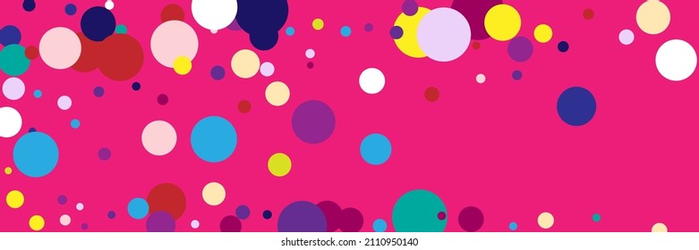 Dark Circles Multicolor Kids Vivid Background. Yellow Beige Vibrant Pastel White Pattern. Pink Purple Green Bright Play Violet Background. Indigo Blue Color Children Red Rainbow Composition.