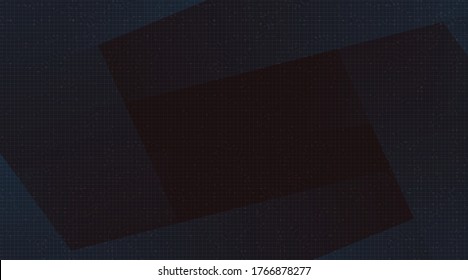 Dark Circuit Microchip on Technology Background, Hi-tech Digital and security Concept design, Free Space For text input, Vector illustration.