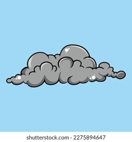 dark clouds before rain vector