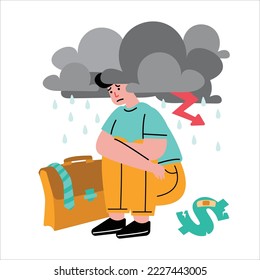 Dark clouds over the economy