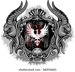 dark coat of arms
