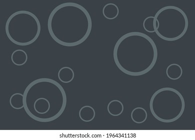 Dark color background with nice small and big circle themes