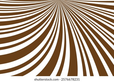 dark color creative geometric round line pattern radial brown and white stripes perfect for background wallpaper