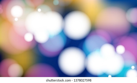 Dark Color Defocused Background Vector Illustration