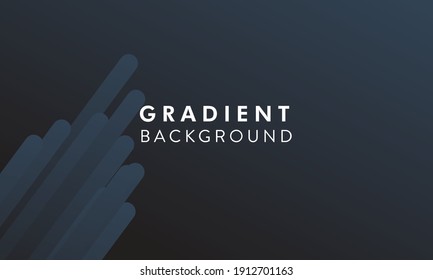 Dark color gradient with simple shape. Fluid shapes composition. Eps10 vector.