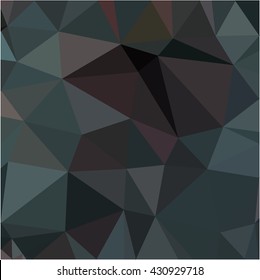 Dark color low poly abstract background