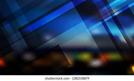 Dark Color Modern Geometric Background Vector Illustration