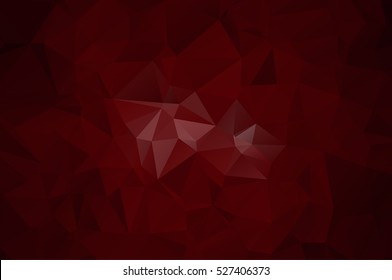 dark color pattern which consist of triangles. Geometric background 