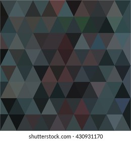 Dark color triangle abstract background