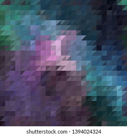 dark color triangles background. polygonal style. 