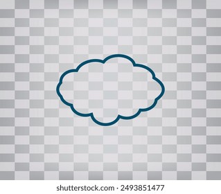 Icono de Vector de color oscuro sobre fondo gris a cuadros con degradado