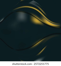 Dark Color Wavy Background Vector