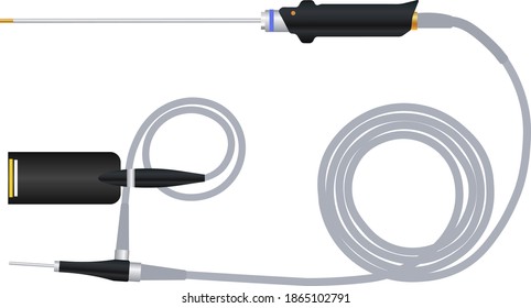 dark colored endosurgical optical device video laparoscope