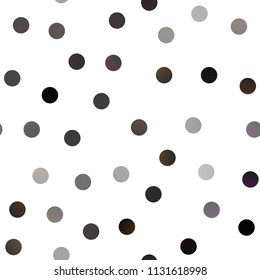 Dark colored spots, seamless cover. Blurred bubbles on abstract background with colorful gradient. Beautiful design for your business natural advert.