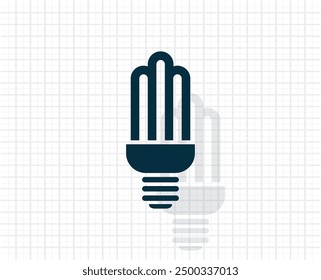 Dark colored vector icon with shadow on a light checkered background