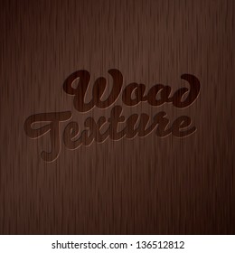 Dark colored wooden texture, vector illustration.