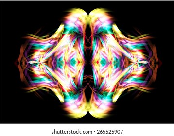 dark colorful color Light Abstract Technology background for computer graphic website internet and business. black background.