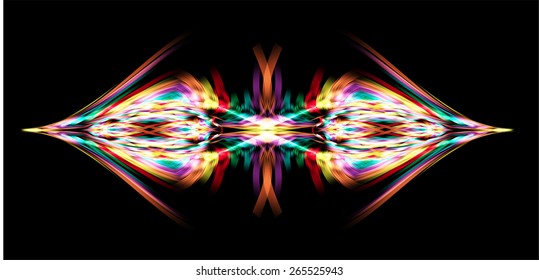 dark colorful color Light Abstract Technology background for computer graphic website internet and business. black background.