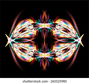 dark colorful color Light Abstract Technology background for computer graphic website internet and business. black background.