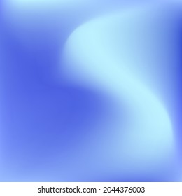 Dark Colorful Dynamic Blurred Vivid Wallpaper. Bright Cold Pastel Color Liquid Smooth Surface. Light Ocean Curve Blue Vibrant Swirl Gradient Mesh. Indigo Fluid Water Wavy Sky Gradient Backdrop.
